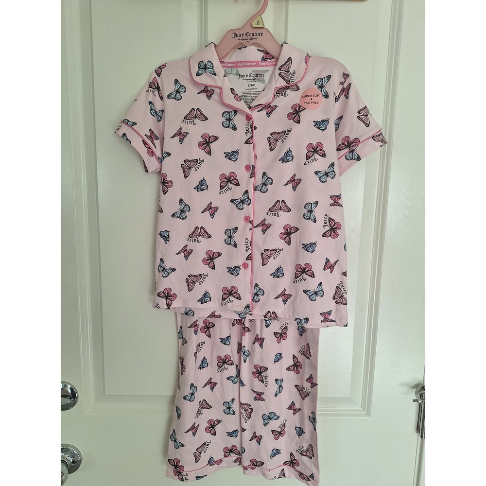 Juicy Couture Kids Pajamas, Size 6-6X